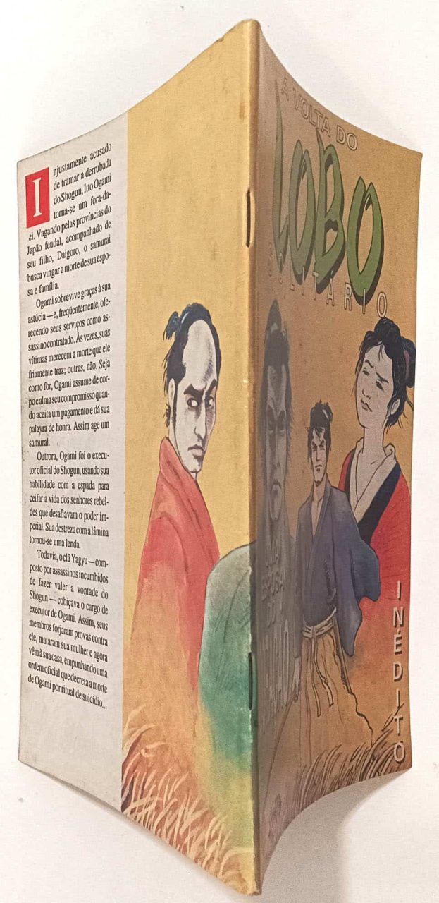 | Casa do Colecionador Lobo Solitário 2ª série, nº1, Nova Sampa-1993. HQ/Gibi/Mangá