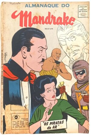 Mandrake, Almanaque, Rge-1967. HQ/Gibi/Almanaque