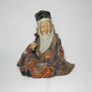 Mestre Mago Japonês da sorte - Rico em detalhes e cores - Porcelanato - Made in Japan