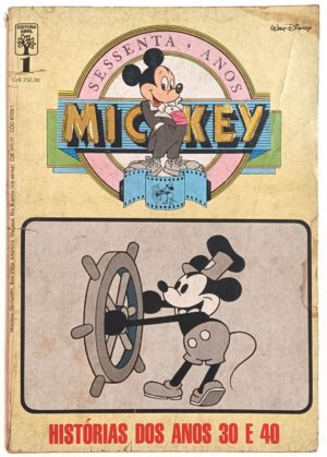 Mickey 60 anos, nº1, Abril-1988. HQ/Gibi