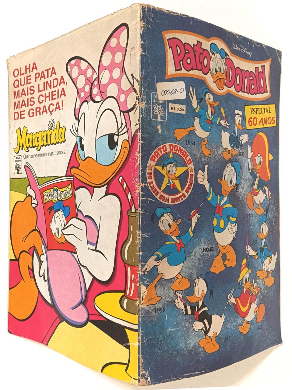 | Casa do Colecionador Pato Donald Especial 60 anos, Abril-1994. HQ/Gibi