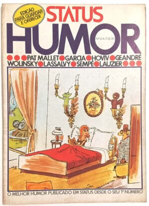 Status Humor nº 15/A, Editora Três-1975. Humor Erótico