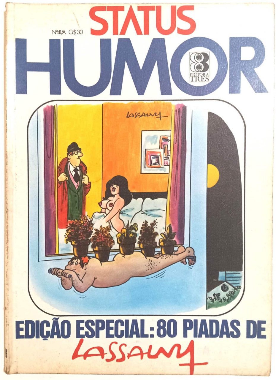 | Casa do Colecionador Status Humor nº 41/A, Editora Três-1977. Humor Erótico