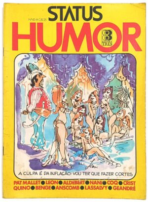 Status Humor nº 42/A, Editora Três-1977. Humor Erótico