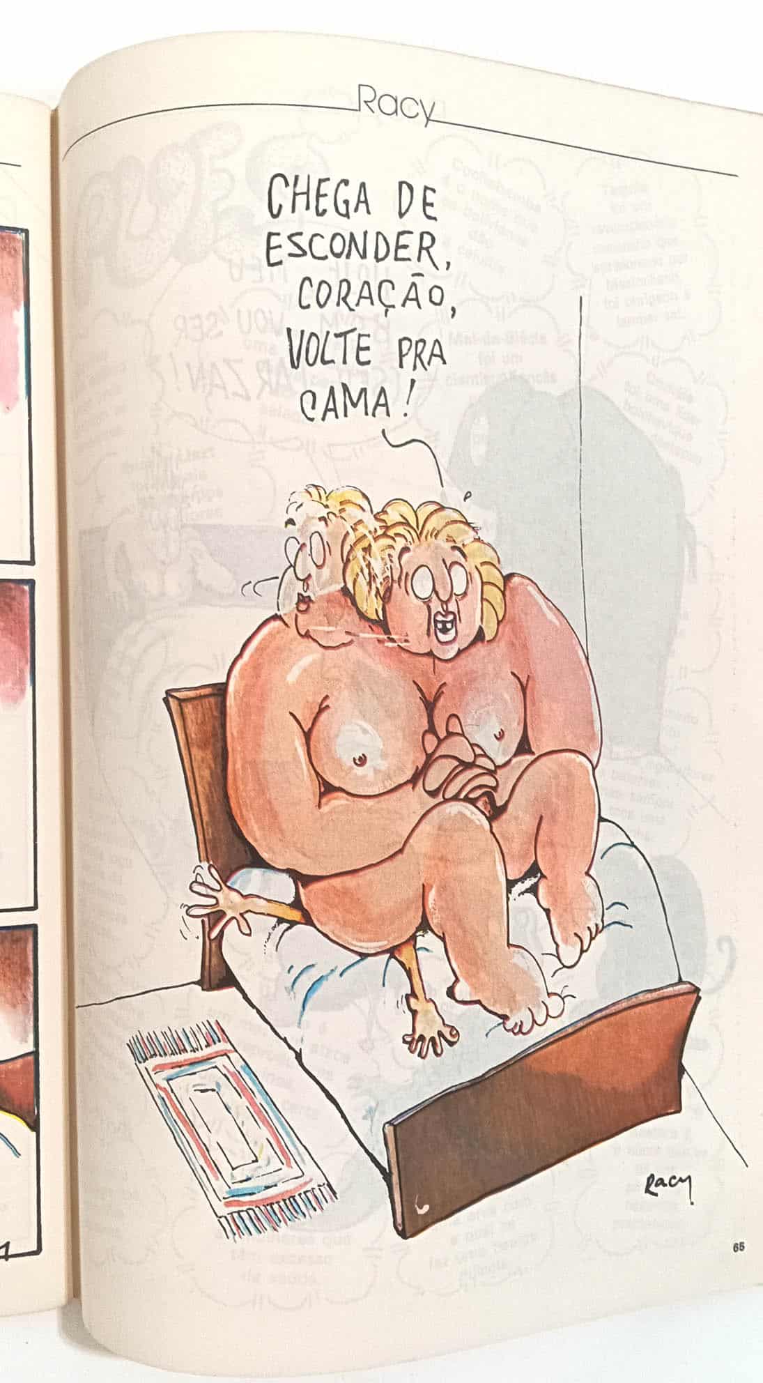 | Casa do Colecionador Status Humor nº 47/A, Editora Três-1977. Humor Erótico