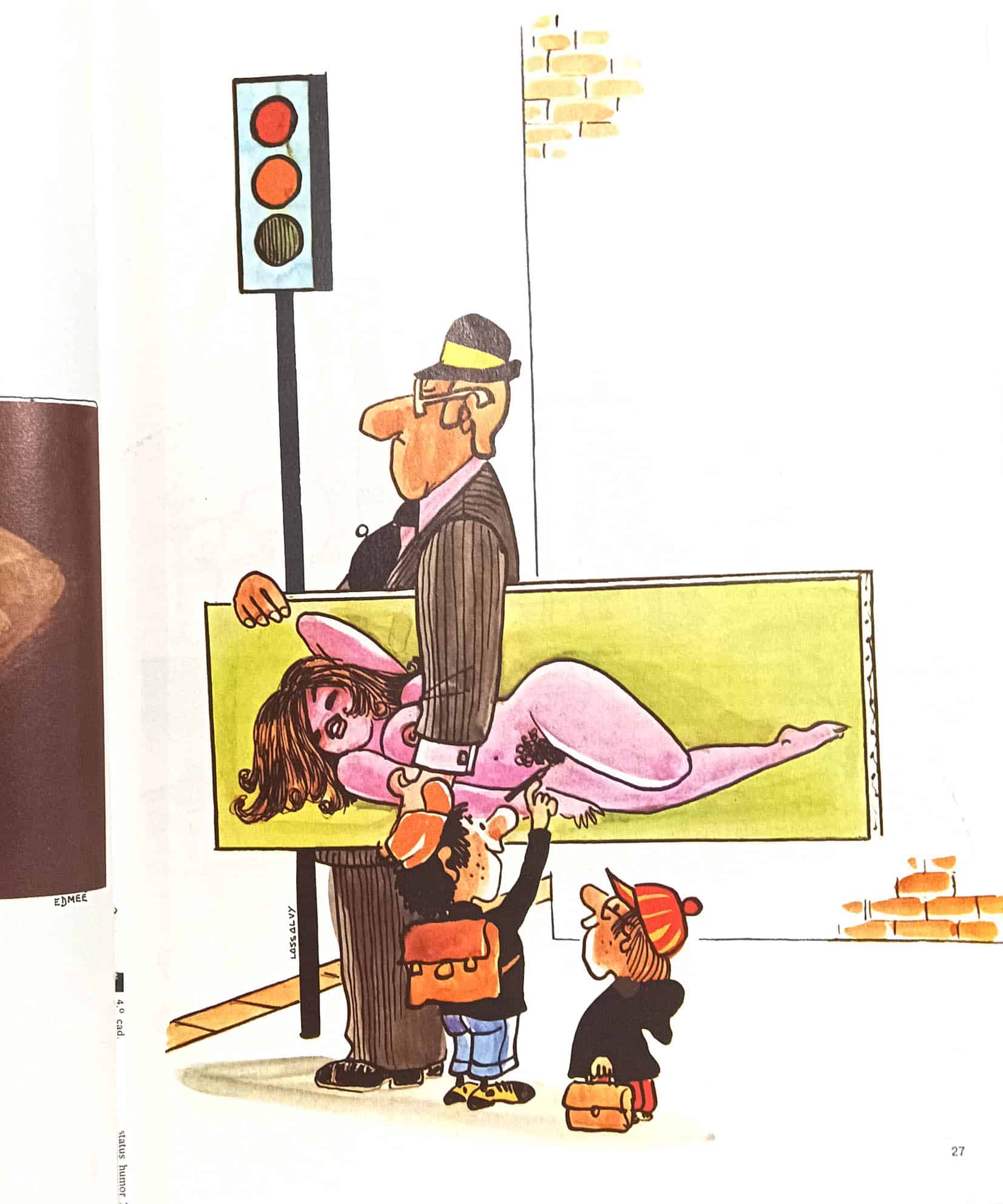 | Casa do Colecionador Status Humor número 24/A, Editora Três-1976. Humor Erótico