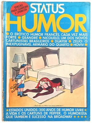 Status Humor número 24/A, Editora Três-1976. Humor Erótico