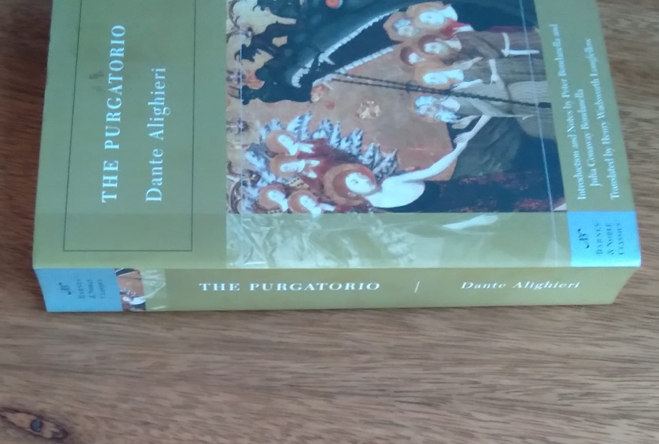 | Casa do Colecionador 244S Livro em inglês The Purgatório. Dante Aligheri.