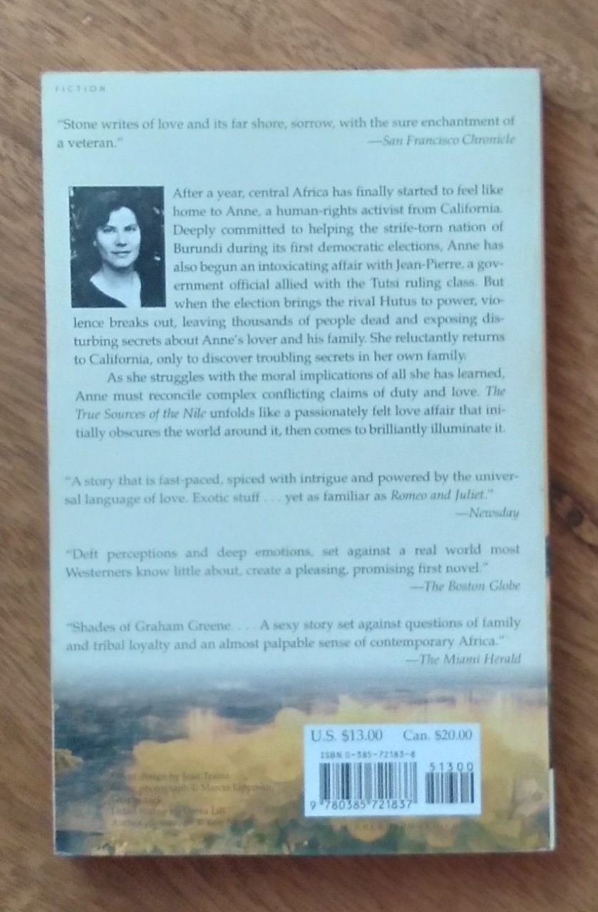 | Casa do Colecionador 244S Livro em inglês The true sources of the Nile. Sarah Stone.