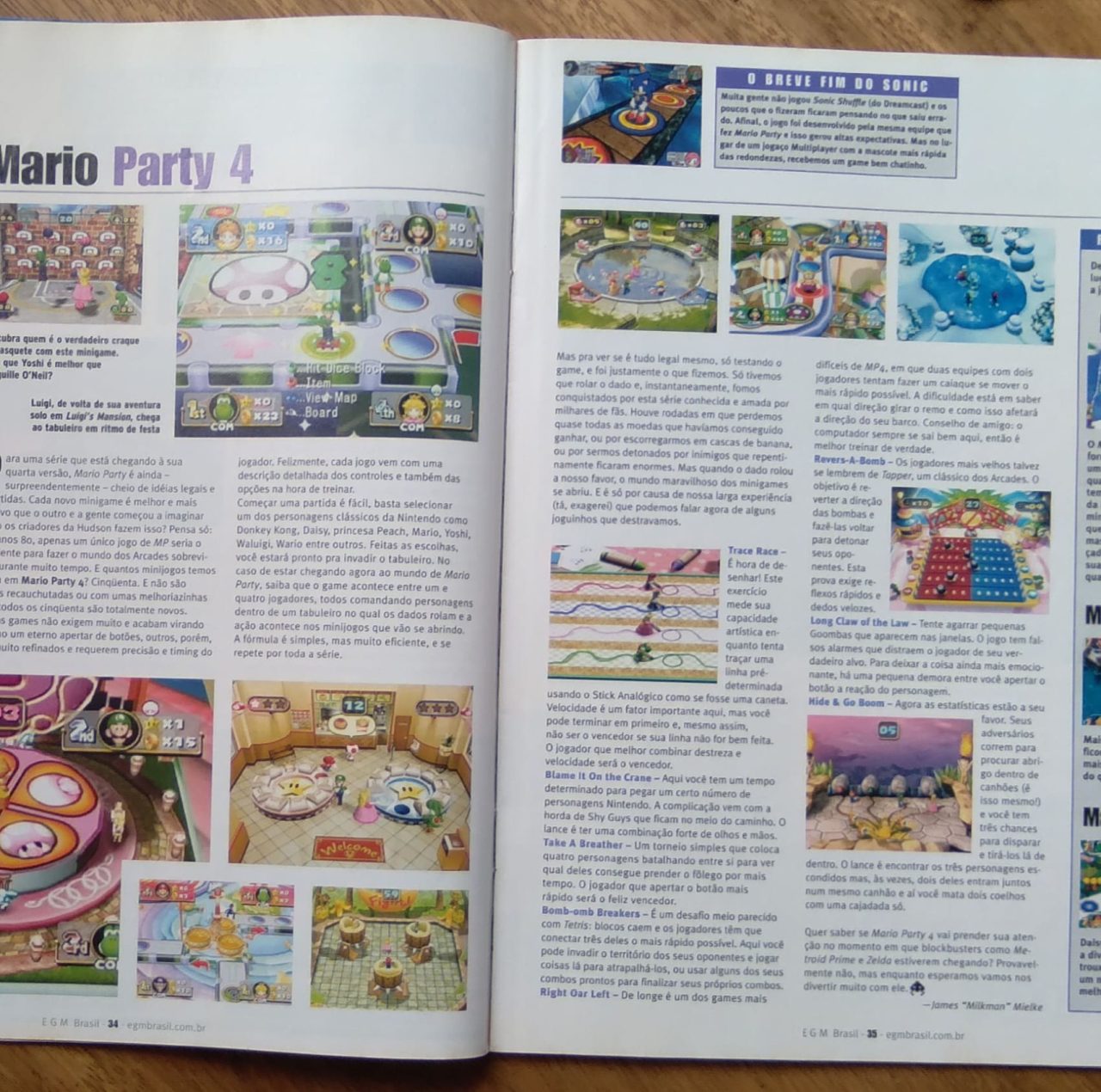 | Casa do Colecionador 244T Revista EGM 8. Halo 2 GTA Vice City Square no GBA.