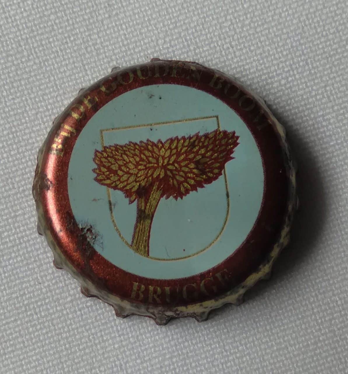 | Casa do Colecionador 244T Tampinha metal Cerveja Belga. Arvore. Brij de Golden boom?