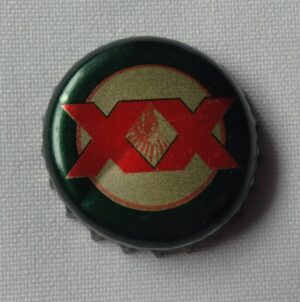 244T Tampinha metal Cerveja XX. Bom estado.