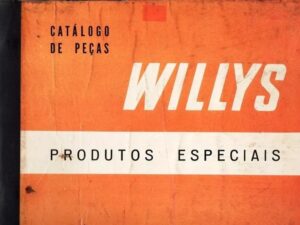Catalogo Peças Willys Produtos Especiais Anos 60
