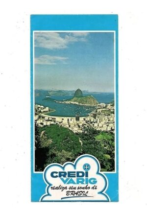 Folder Varig Credi Varig Anos 80 4