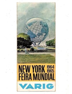 Folder Varig Feira Mundial De Nova York 1964 1965 3