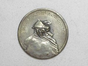 Medalha ao vencedor Prof. Cavalcanti / Gado de raça / Metal prateado
