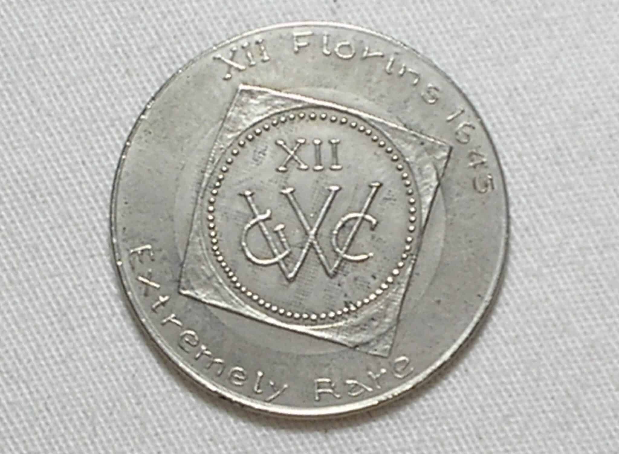 | Casa do Colecionador Medalha Cunhada pelo Numismata P.P. Balsemão "+in memoriam" / XII Florins 1645 - Extremely rare / Poucos exemplares foram cunahdos - valiosa