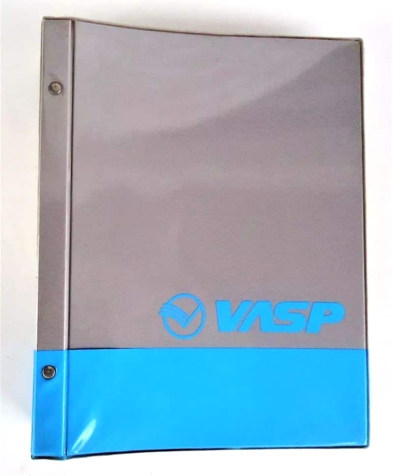 | Casa do Colecionador Memorabilia Vasp Manual Radar Metereologico - 1968 - 1999 - Aviação