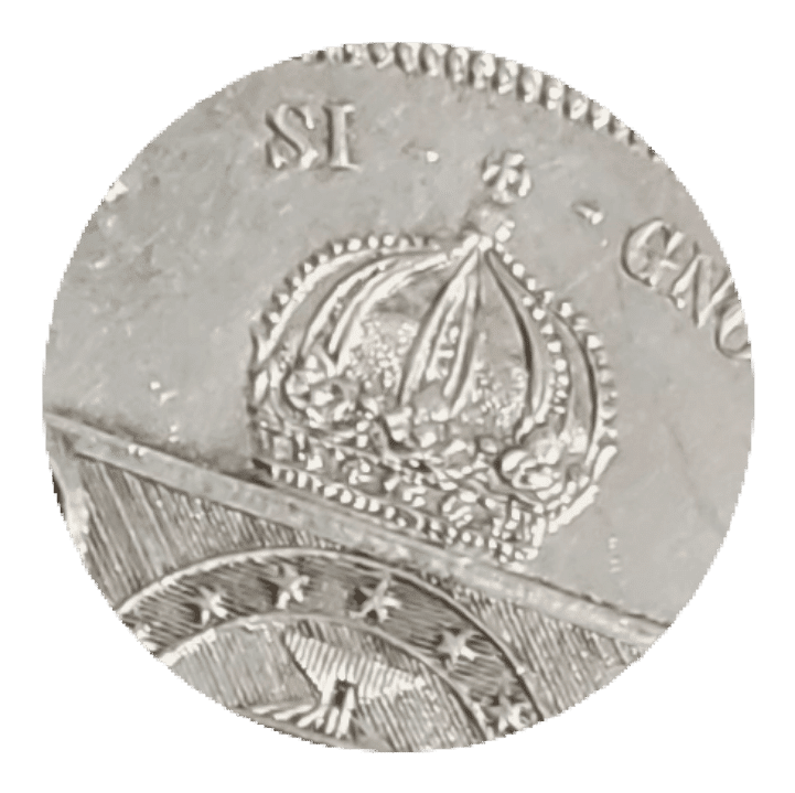 | Casa do Colecionador 1000 Réis 1865 Sku 538 Sob