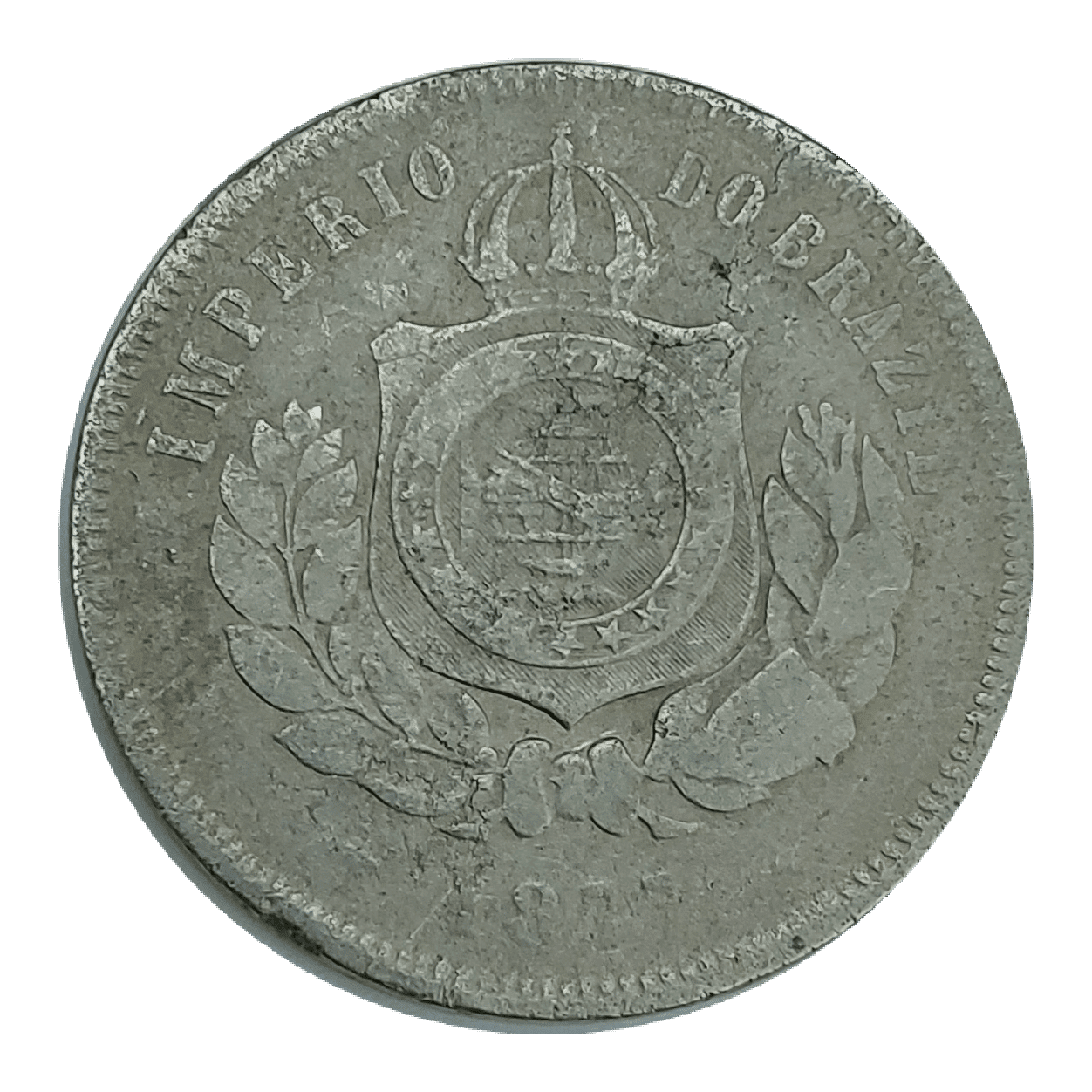 | Casa do Colecionador 200 Réis 1877 Sku 629