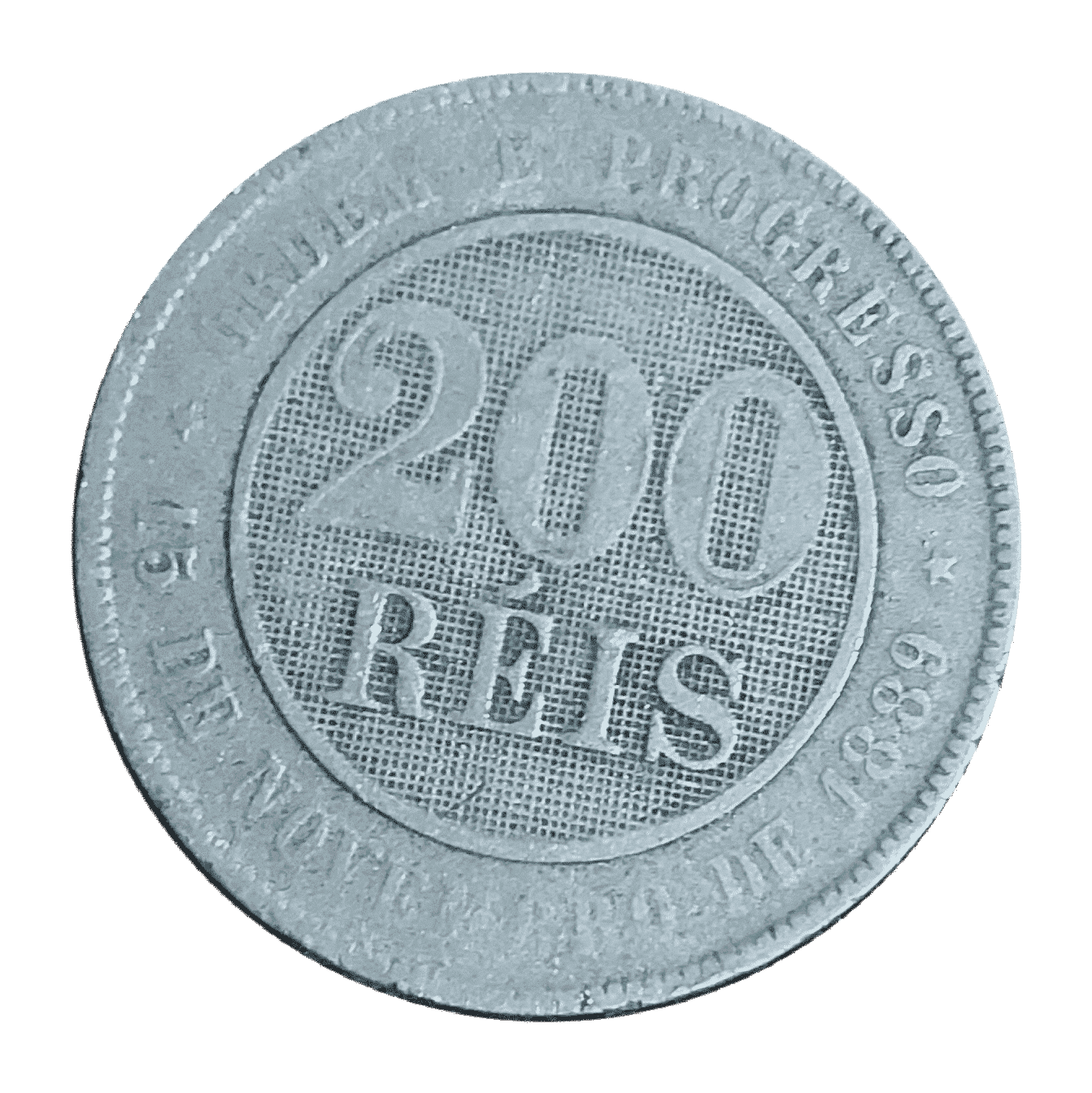 200 Réis 1893 República SKU 451