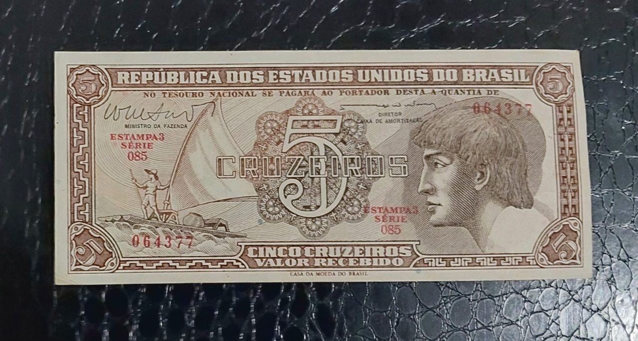 | Casa do Colecionador 5 Cruzeiros Índio Sku 611