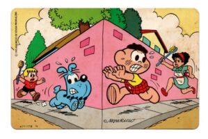 Cartao Postal Promocional Nestle Turma Da Monica ( 9 )