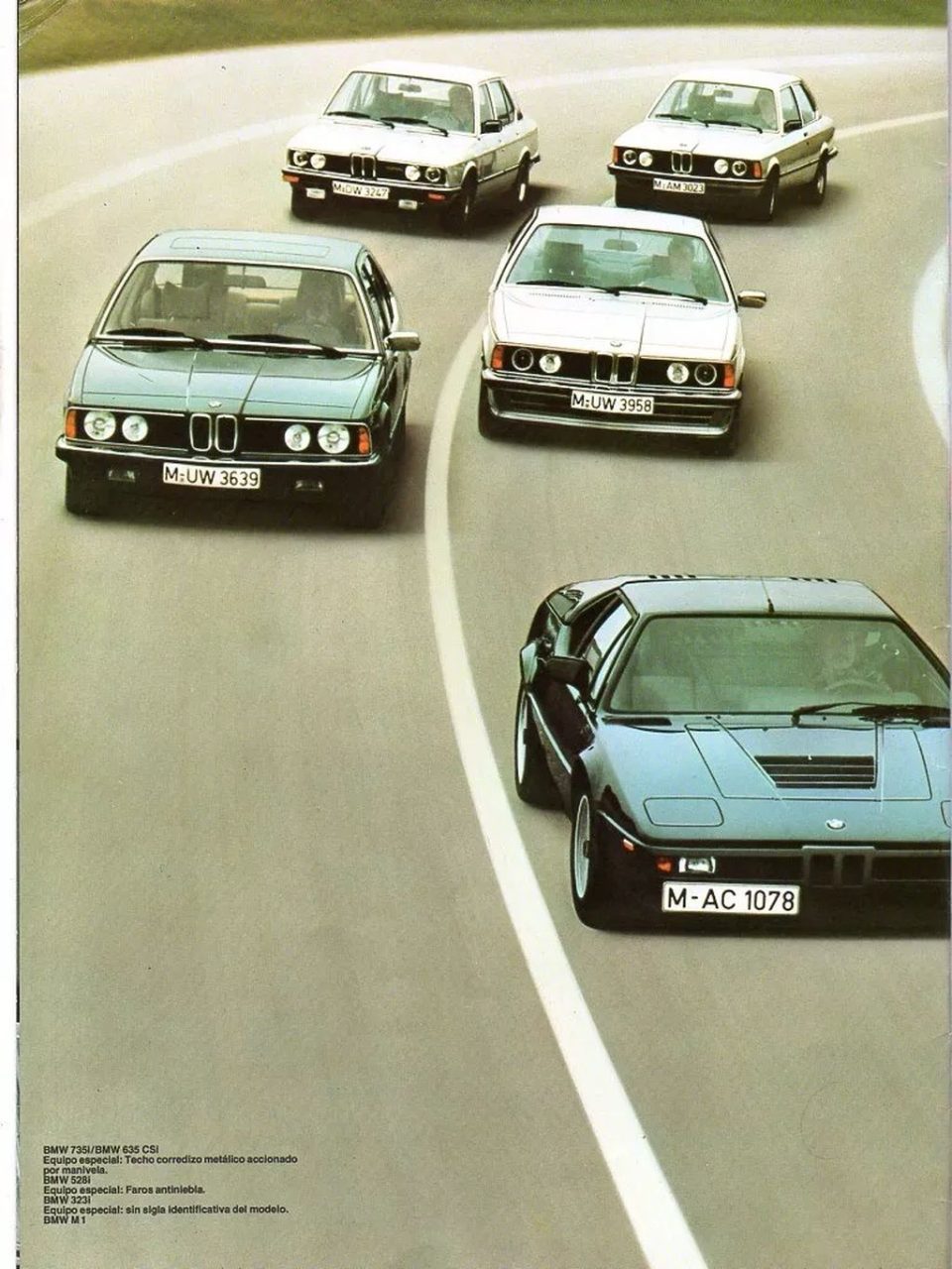 | Casa do Colecionador Catalogo De Lançamento BMW Linha 1982