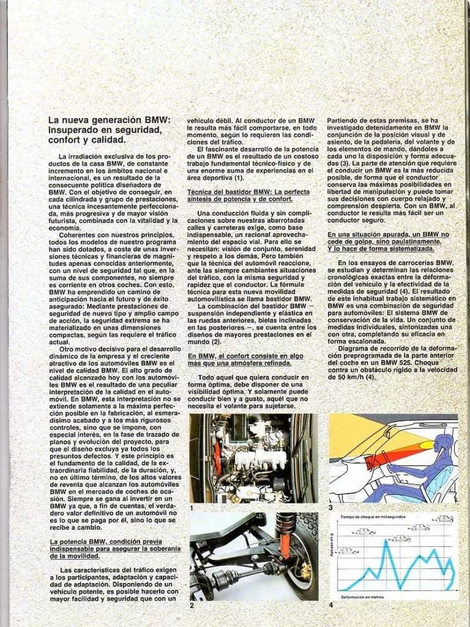 | Casa do Colecionador Catalogo De Lançamento BMW Linha 1982