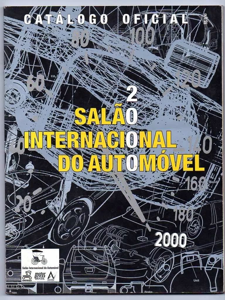 | Casa do Colecionador Catalogo Salão Internacional Do Automovel São Paulo - 2000