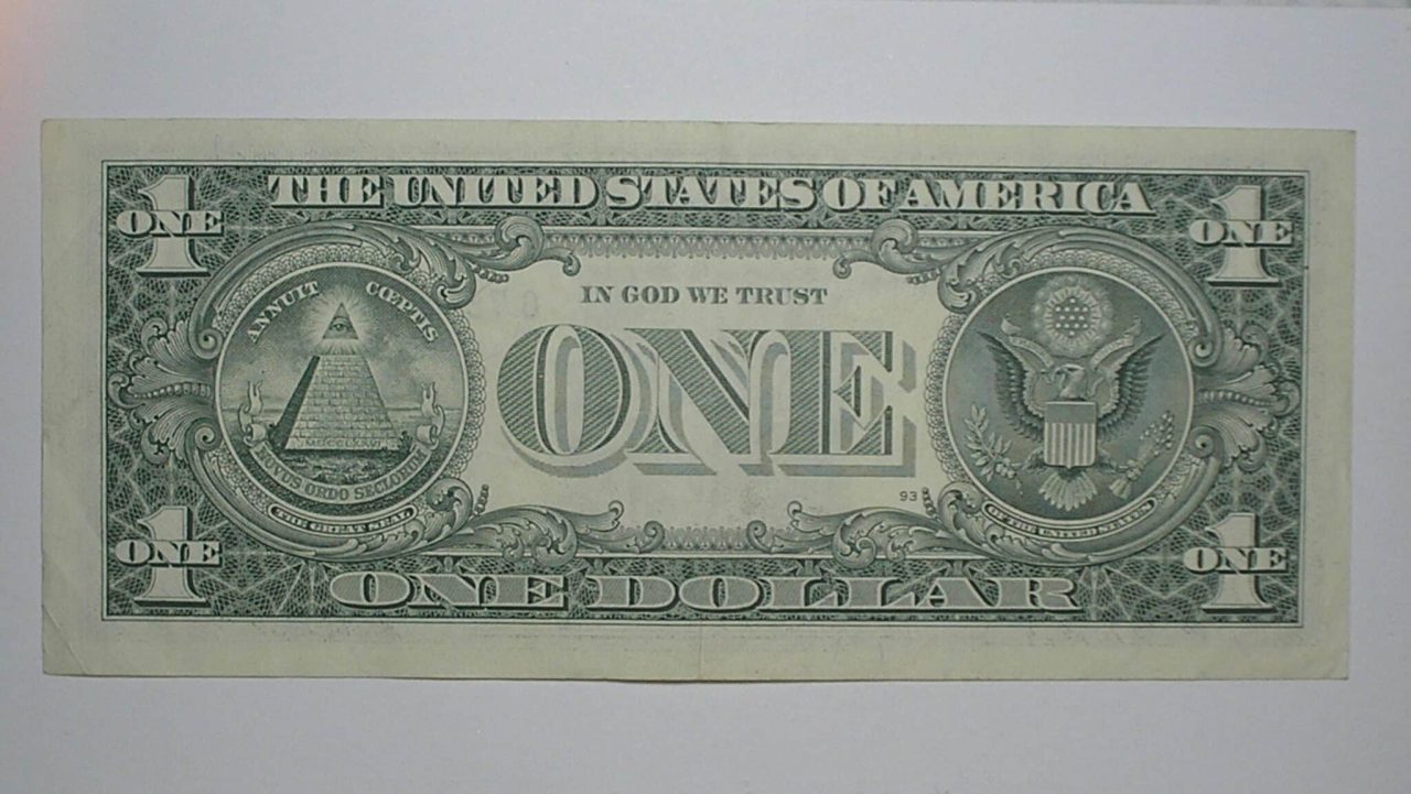 | Casa do Colecionador Estados Unidos / 1 Dollar - 2003-a - G - Selo verde - Cabecinha - Washington - Não circula mais