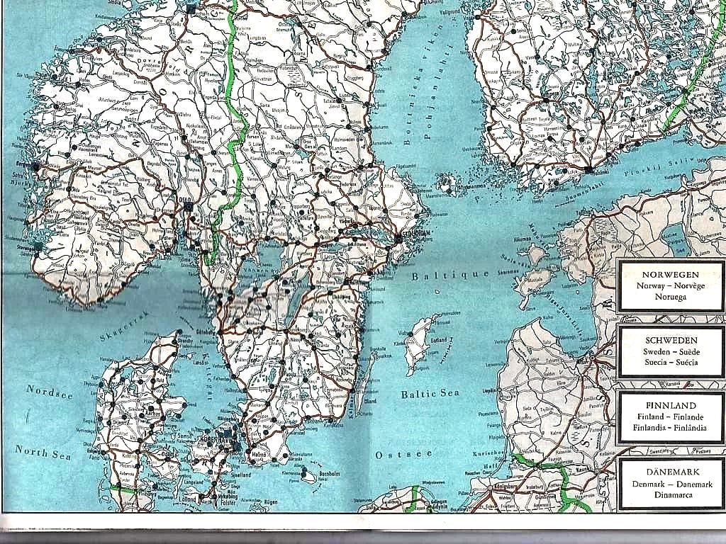 | Casa do Colecionador Folheto Propaganda Antiga Mercedes Benz Mapa Europa - 1966