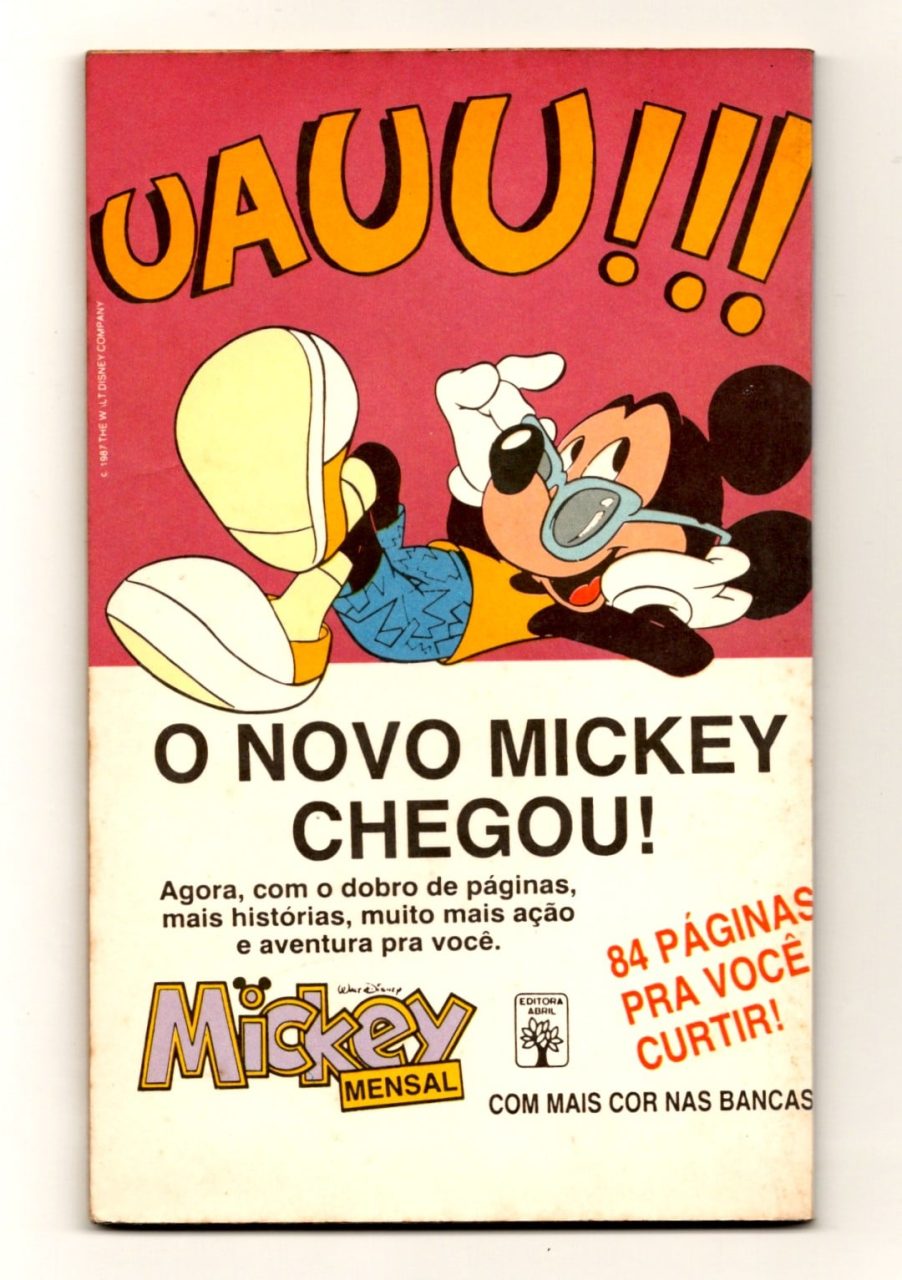 | Casa do Colecionador Hq Gibi As Piadas de Bolso do Pateta - Nº 2 - Editora Abril - 1988 - Walt Disney