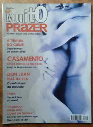 Lg28. Revista Muito Prazer 1. Tirania ciúme casamento Dom Juan.