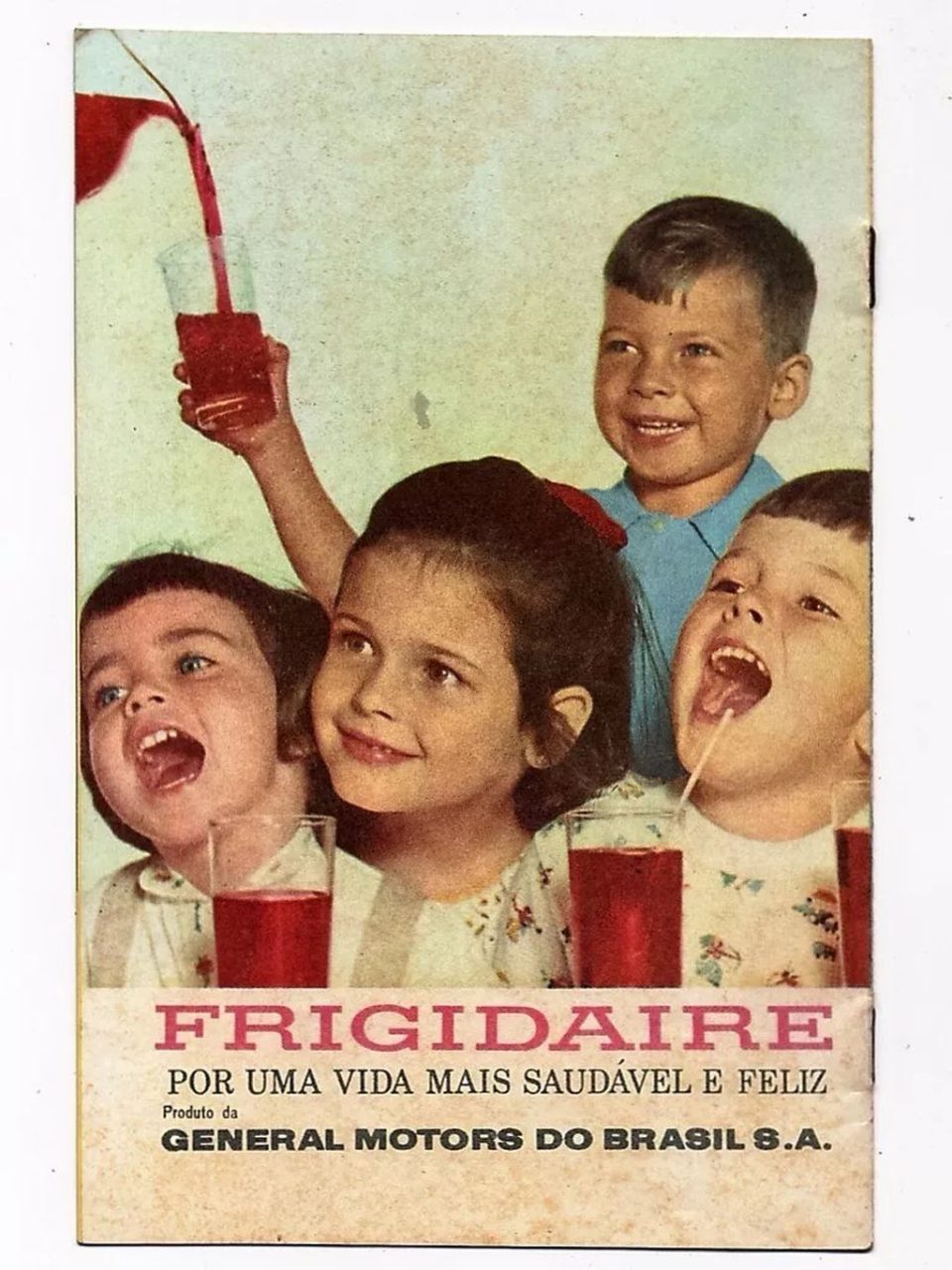 | Casa do Colecionador Livreto Promocional Frigidaire Sugere Delicias Anos 60