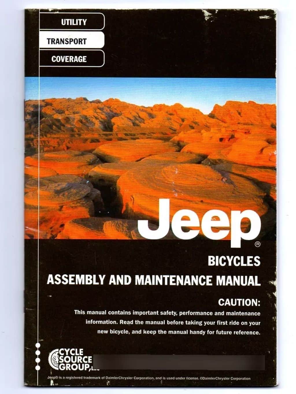 | Casa do Colecionador Manual De Montagem E Manutenção - Bicicletas Jeep