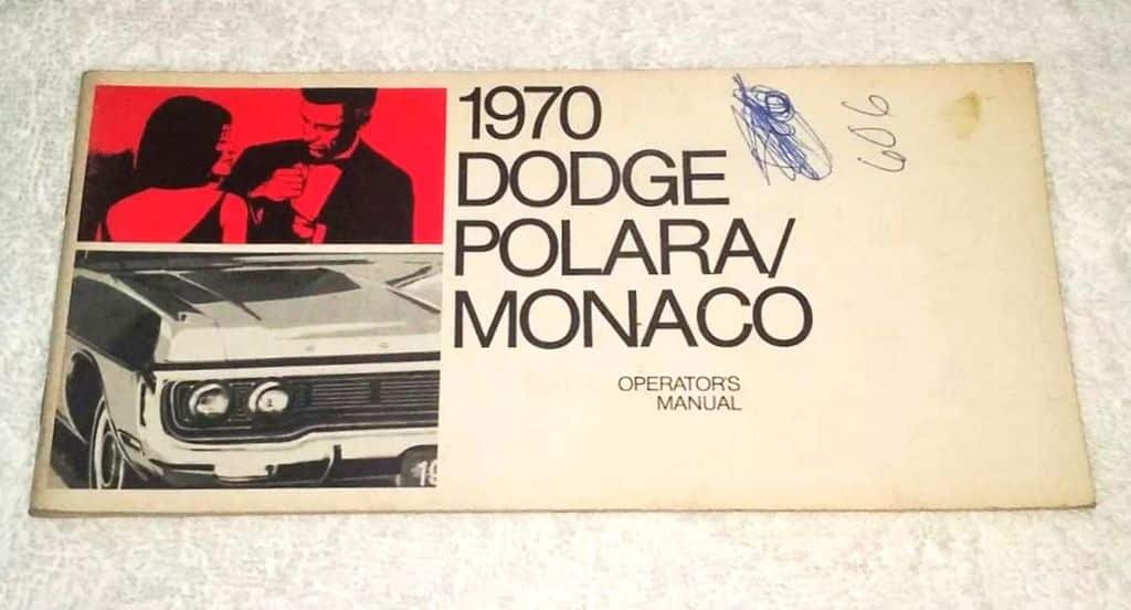 | Casa do Colecionador Manual Do Proprietario Dodge Polara / Monaco - 1970