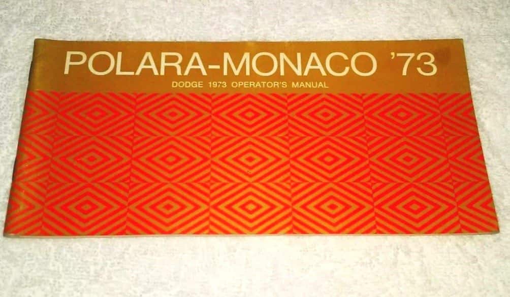 | Casa do Colecionador Manual Do Proprietario Dodge Polara / Monaco - 1973