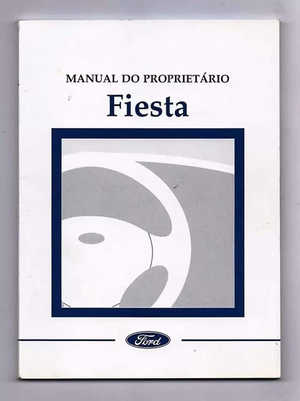 | Casa do Colecionador Manual Do Proprietario Ford Fiesta - 2001 - Em Branco