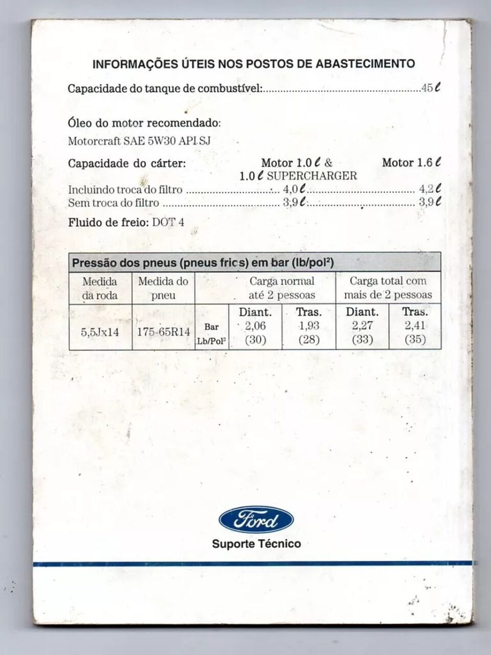 | Casa do Colecionador Manual Do Proprietario Ford Fiesta - 2002