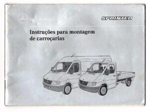 Manual Montagem Carrocarias Mercedes Benz Sprinter - 1996 1997