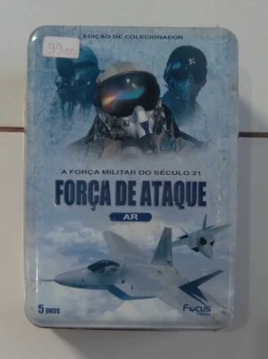 Ne5p. Box de metal Força de ataque com 5 dvd. Edição de colecionador