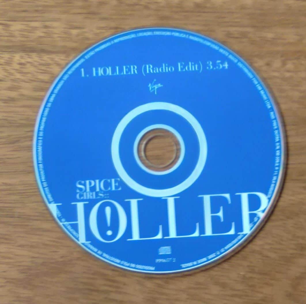 | Casa do Colecionador Ne5p. Cd promocional Spice Girls Holler. Só o disco.