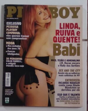 Ne5p. Revista Playboy 338. Poster Babi. Sex and the city