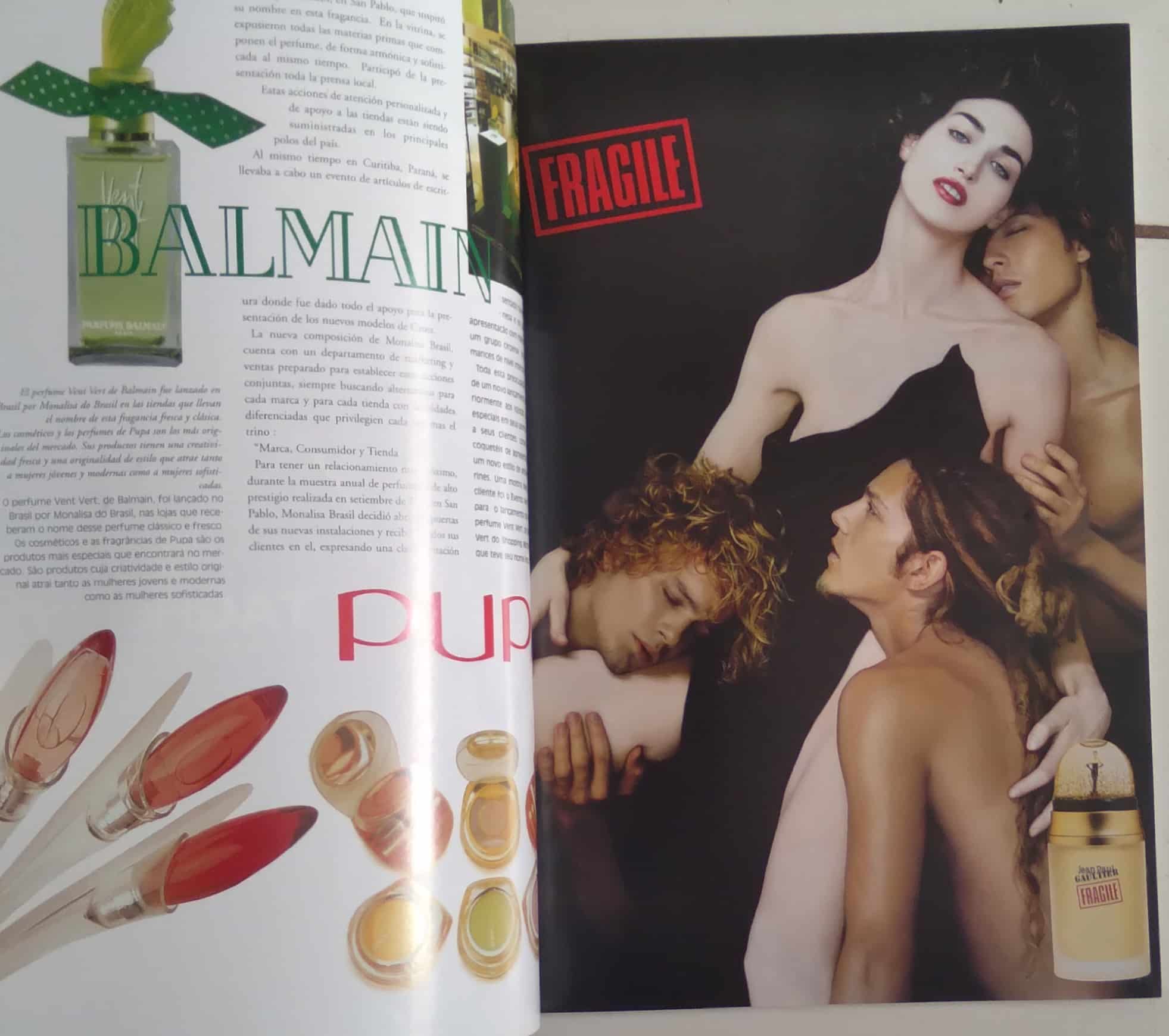 | Casa do Colecionador Ne5s. Revista Grupo Monalisa 5. Em Português e espanhol. Uruguai Fragrances.