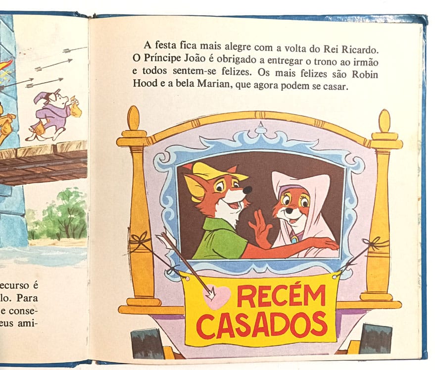 | Casa do Colecionador Robin Hood mais A Família Robinson. Clássicos Disney. Nova Cultural-1986