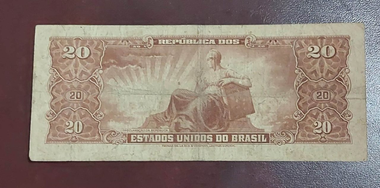 | Casa do Colecionador 20 Cruzeiros Sku 800