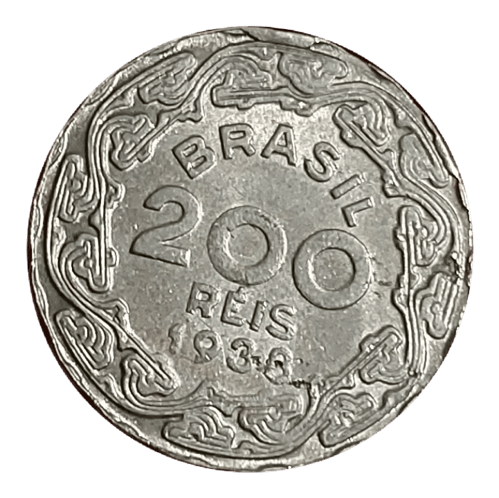 | Casa do Colecionador 200 Réis 1938 Sob/FC com brilho Sku 783