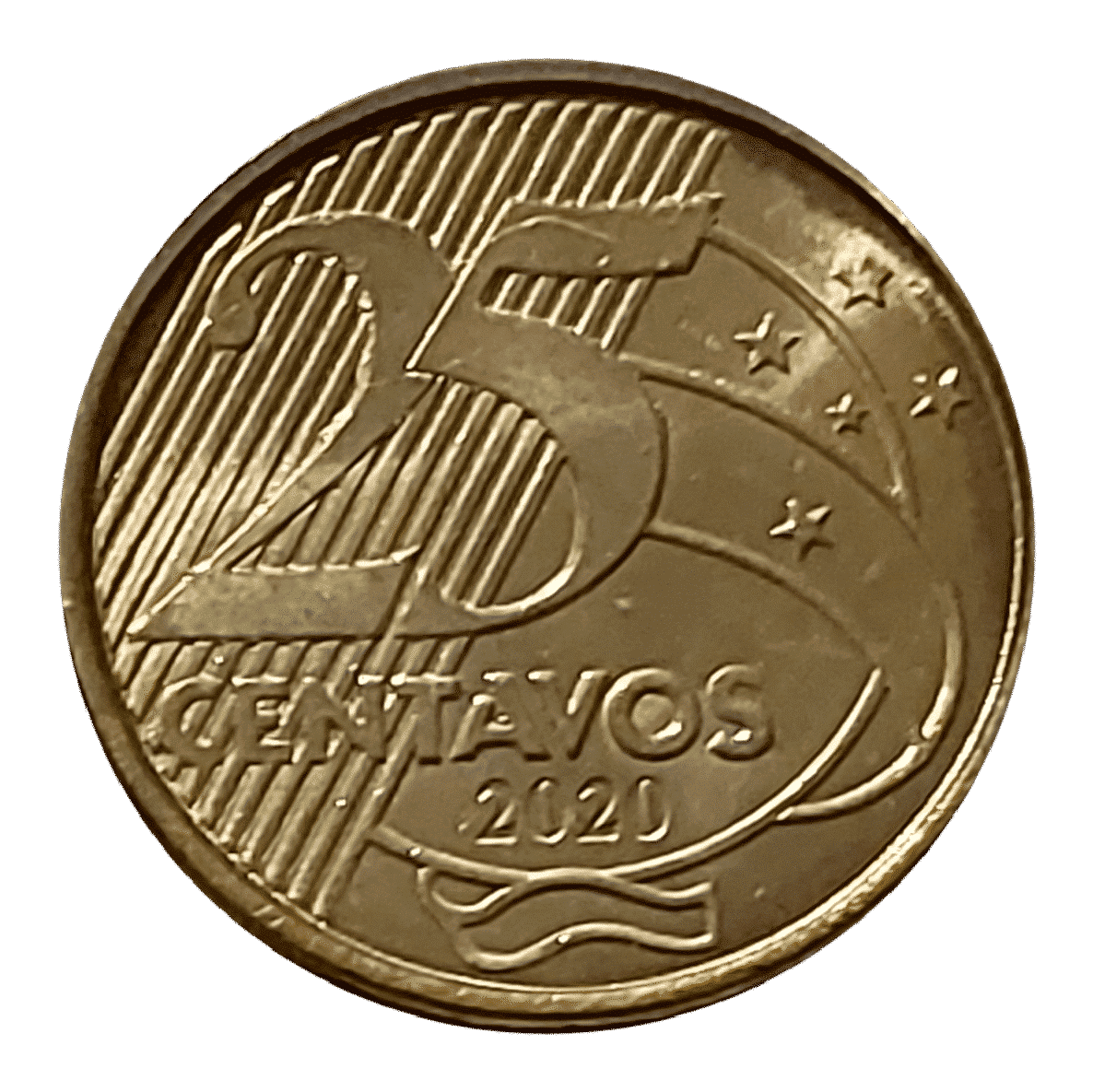 25 Centavos 2020 FC Sku 769