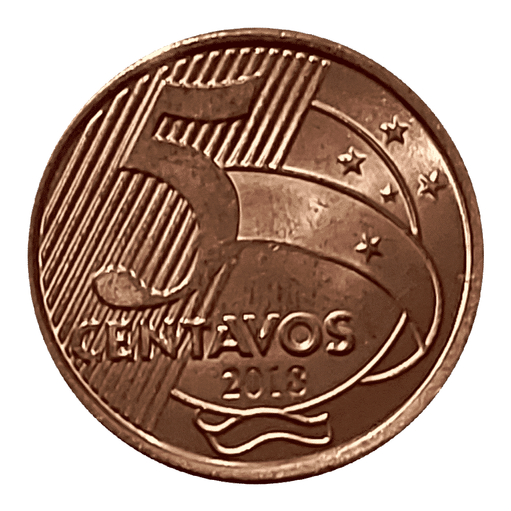 5 Centavos 2018 FC Sku 764